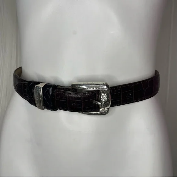 Brighton | Accessories | Brighton Crocodile Brown Leather  display picture 2